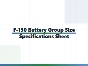 Your Ford F-150 Battery Group Size Reference